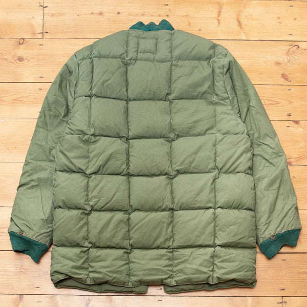 60s Vintage Pioneer Sportswear Brand Down Insulated Quilted Jacket - L ...