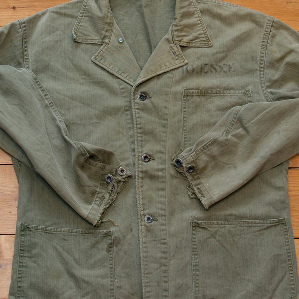 40s US.NAVY N-3 HBT Utility Jacket 希少 美品 equaljustice.wy.gov