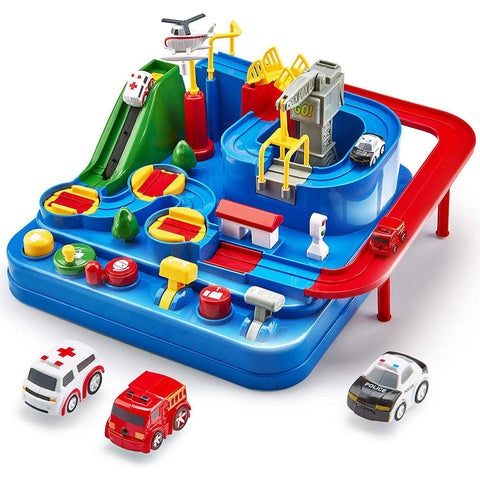 Toy Video for Kids: Track Racer Racing Cars Toy 