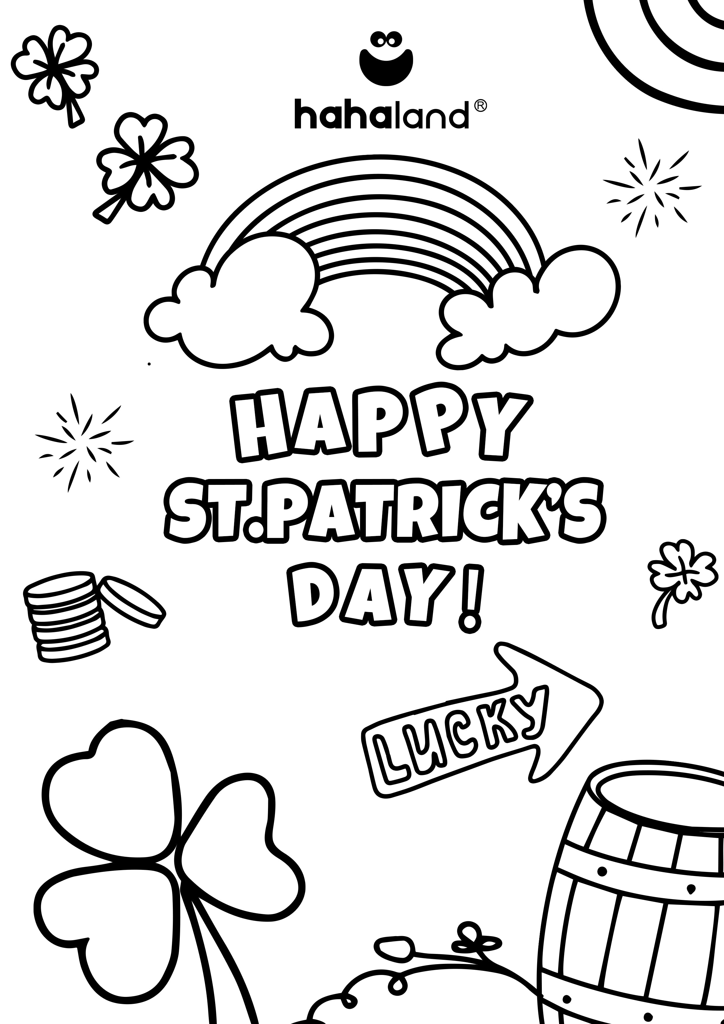 Happy St. Patrick's Day With These Cute Printables Hahaland