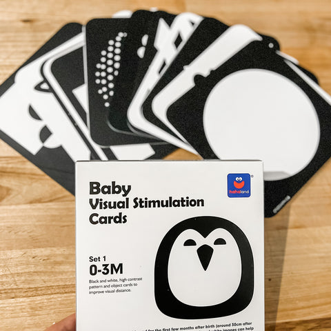 baby stimulation card