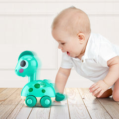 dino crawling baby toy