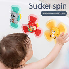 baby suction Spinner Toy