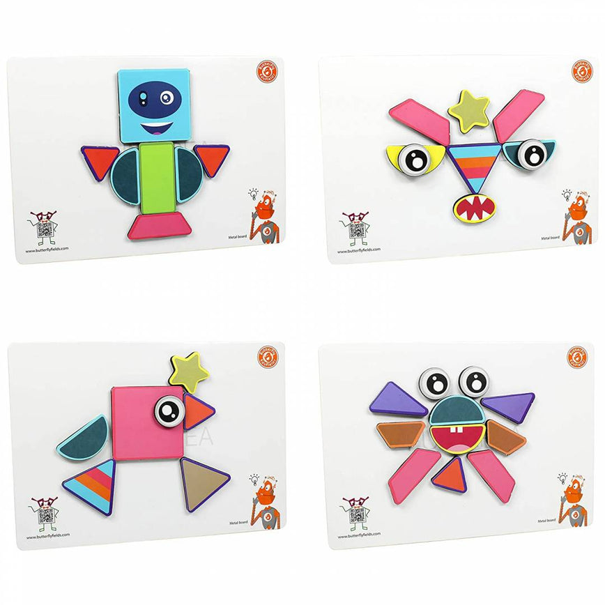 Fun ON with funny shapes - Butterfly EduFields STEM Toys & Games