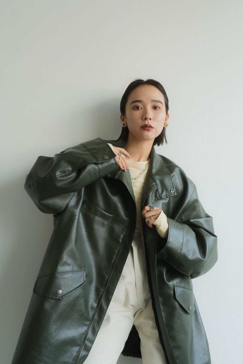 knuth marf layered motorcycle coat コート 日本最大のブランド