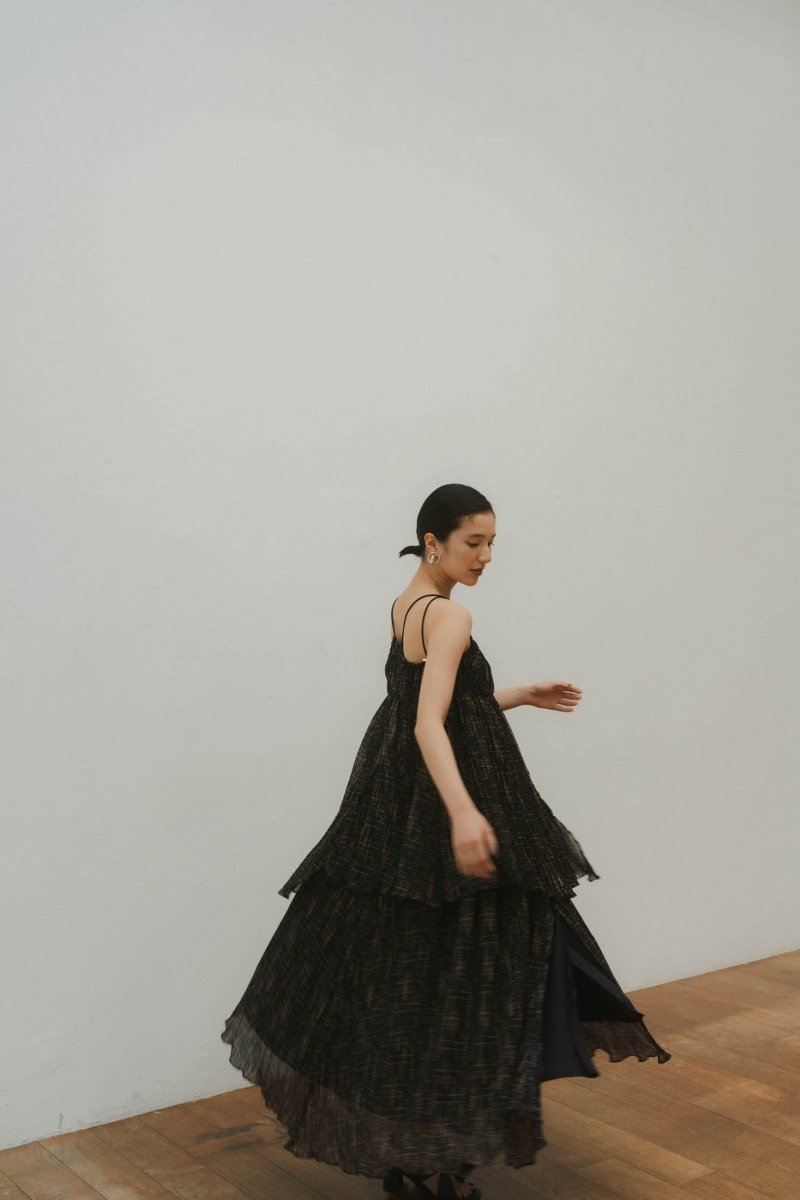 tulle bolero one piece/black | KNUTH MARF