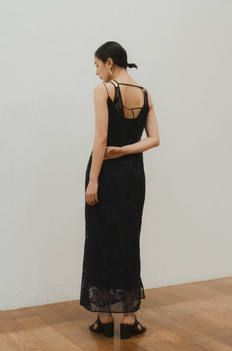 tulle bolero one piece/black | KNUTH MARF