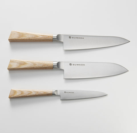 Kitchen knives for young chef or young family