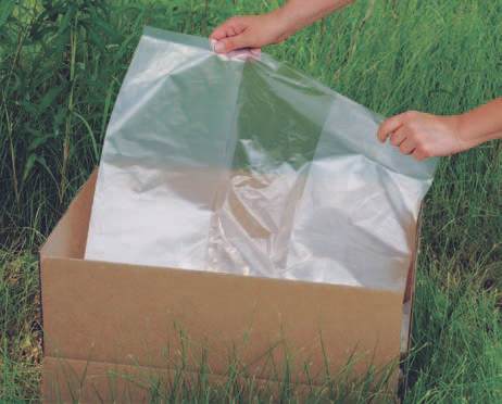 20 x 13 x 39'' Eco-Friendly LDP Liners - The Box Station