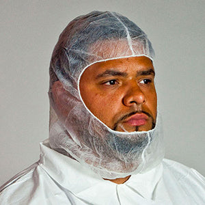 Polypropylene- Hood Beard Protectors