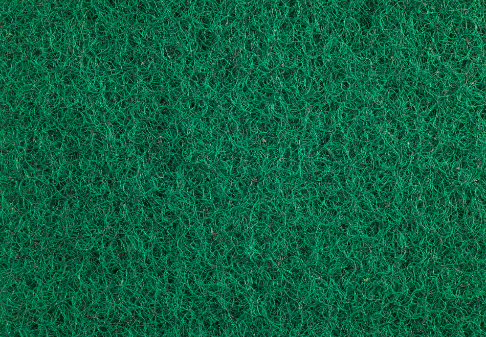 Close up of green scouring pad