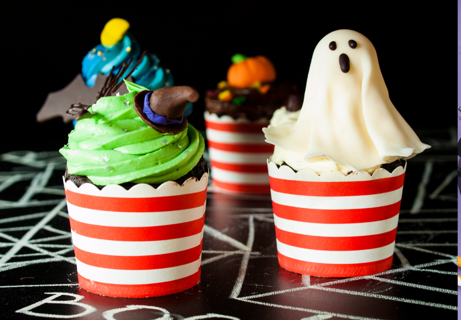 halloween themed cupcakes