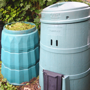 home composting barrels