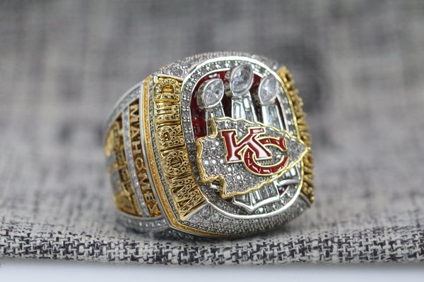 2019 'Kansas 'City KC 'Chiefs Super Bowl Championship Ring (Fans) MVP  MAHOMES 15 with box 2020 chief superbowl rings gifts for men's boys youth :  : Sporting Goods