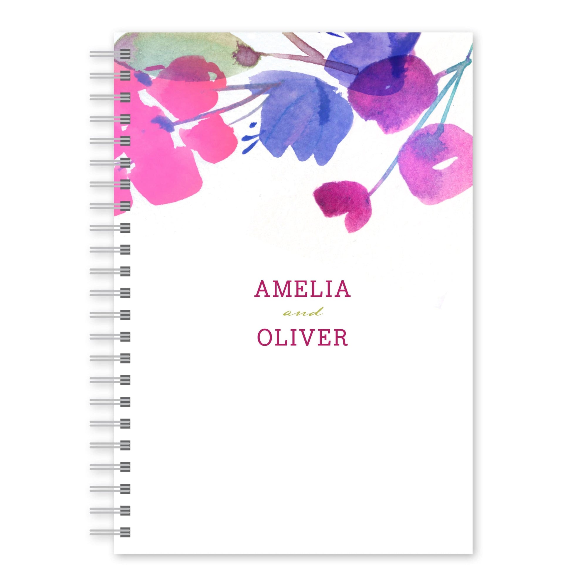 Pink Floral Notebook - 120 Pages | Gartner Studios