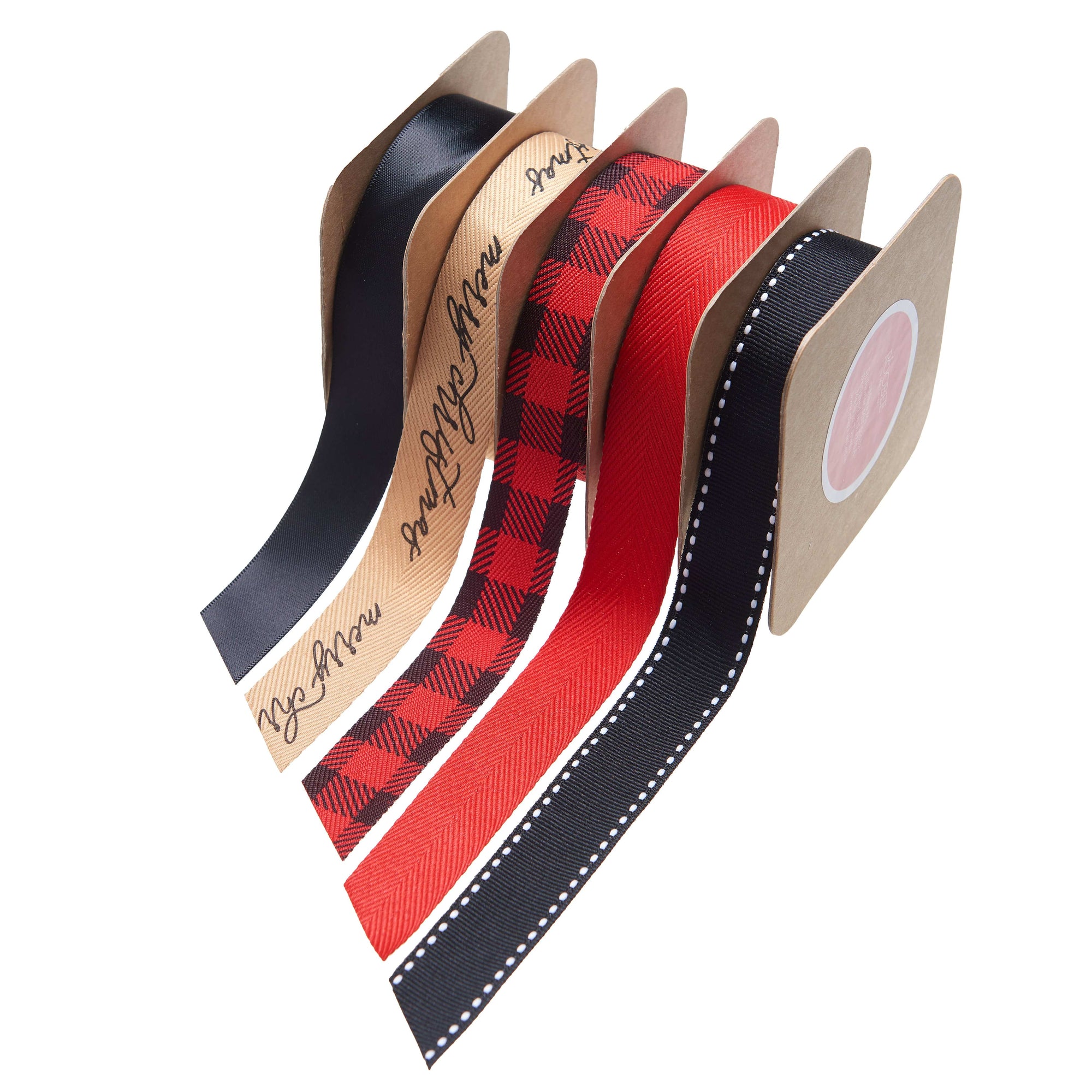 Black And Red 3 Pack Ribbon 45142