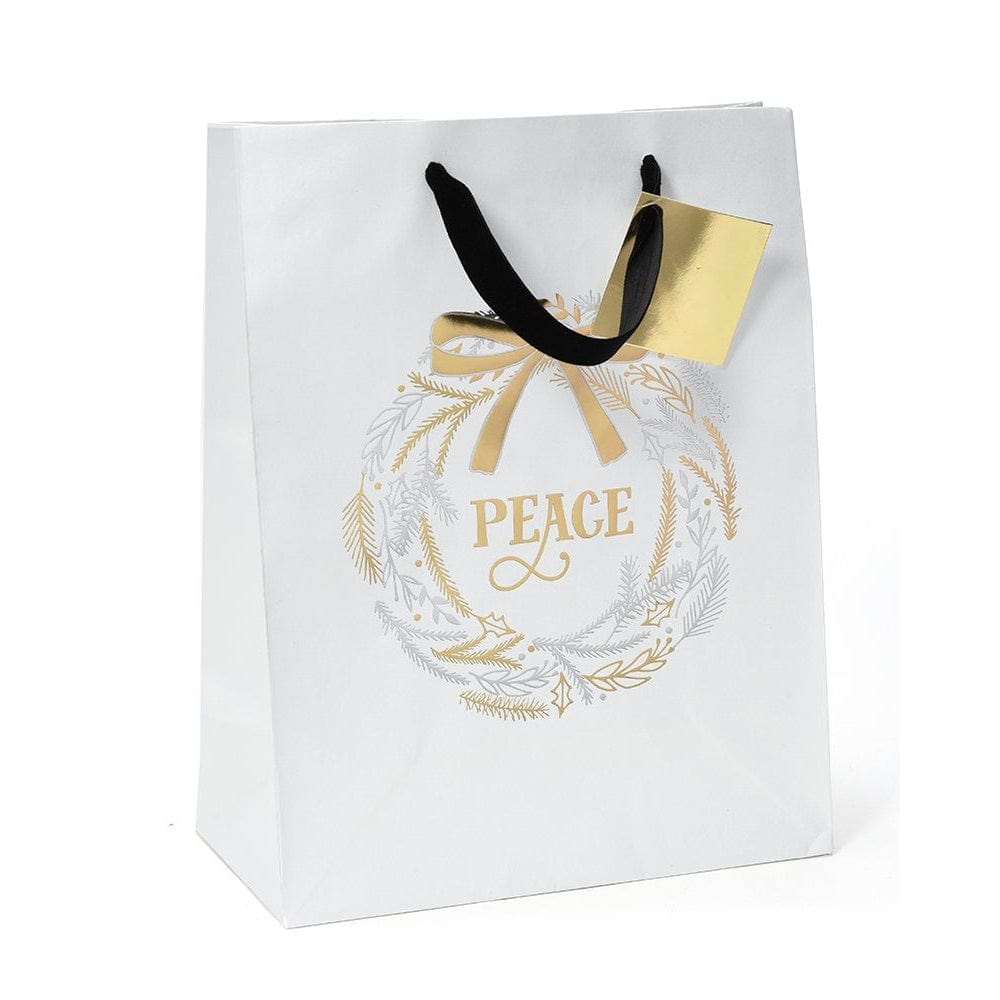 Kaleidoscope Gift Bag & Tag With Gold Foil