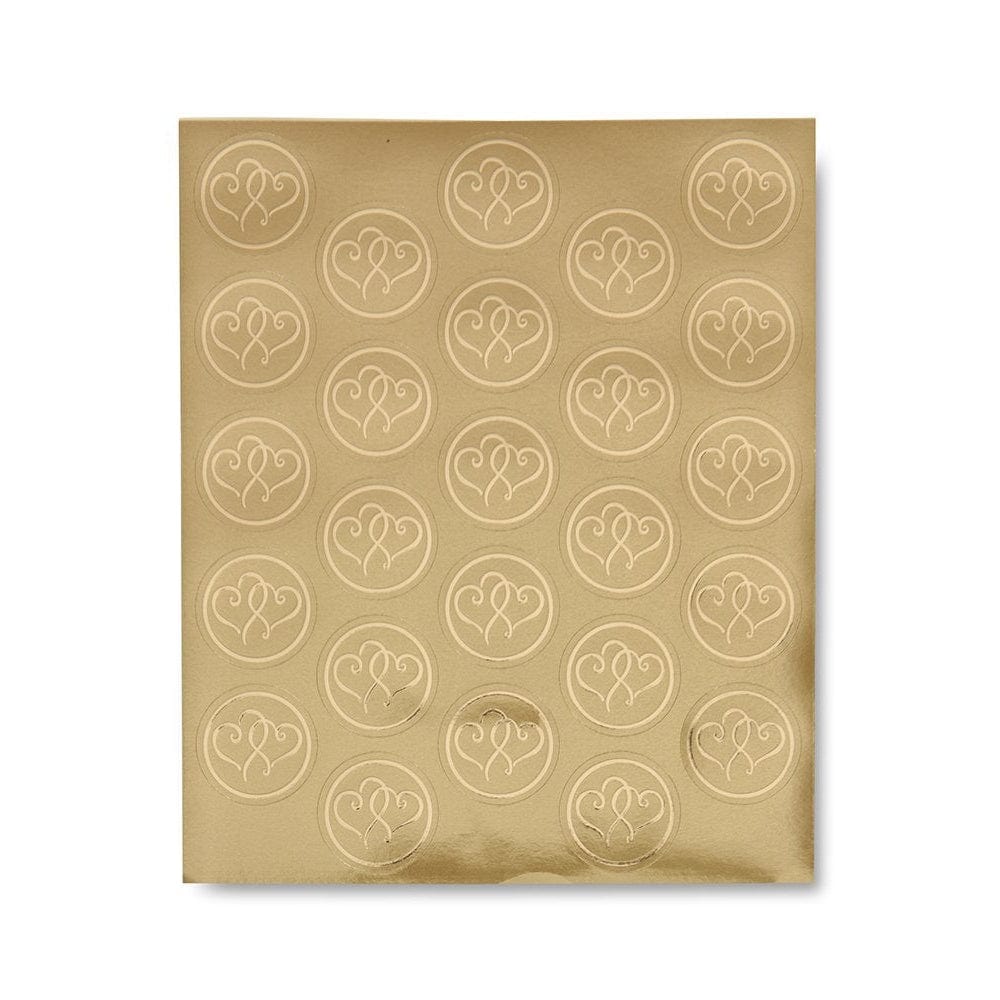 Gold Foil Envelope Stickers — Jessica Weible Studios