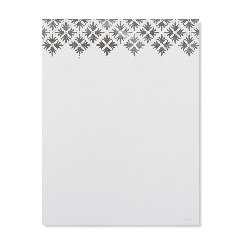 Blue And White Snowflake Stationery Kit