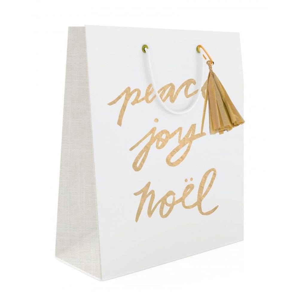 Hallmark 6 Small Gift Bag with Tissue Paper (Gold Glitter Cheers