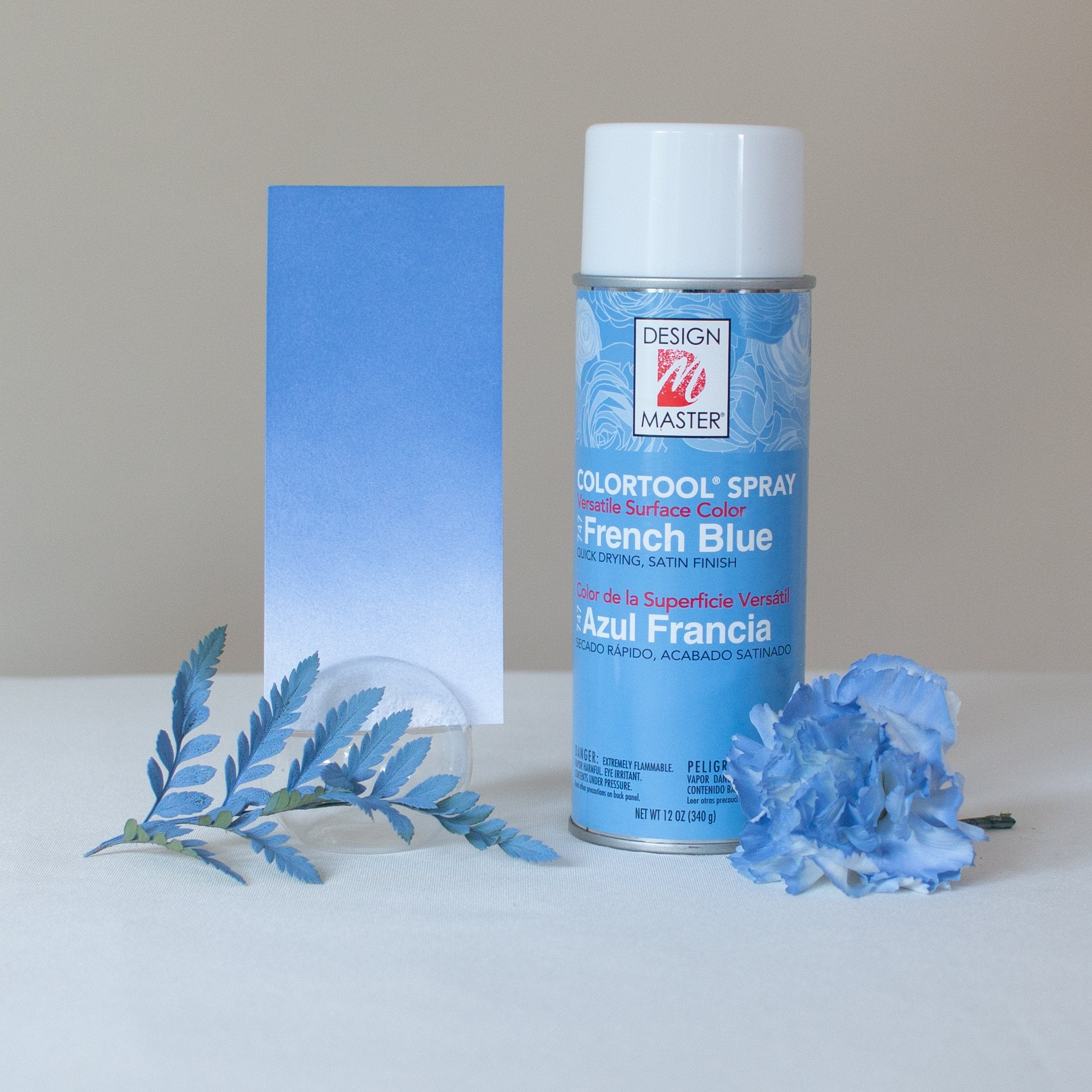 Bright Blue Design Master Colortool Floral Spray Paint