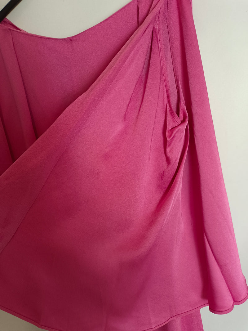 pastel inundar actualizar MASSIMO DUTTI. Mono largo rosa T.36 – Hibuy market