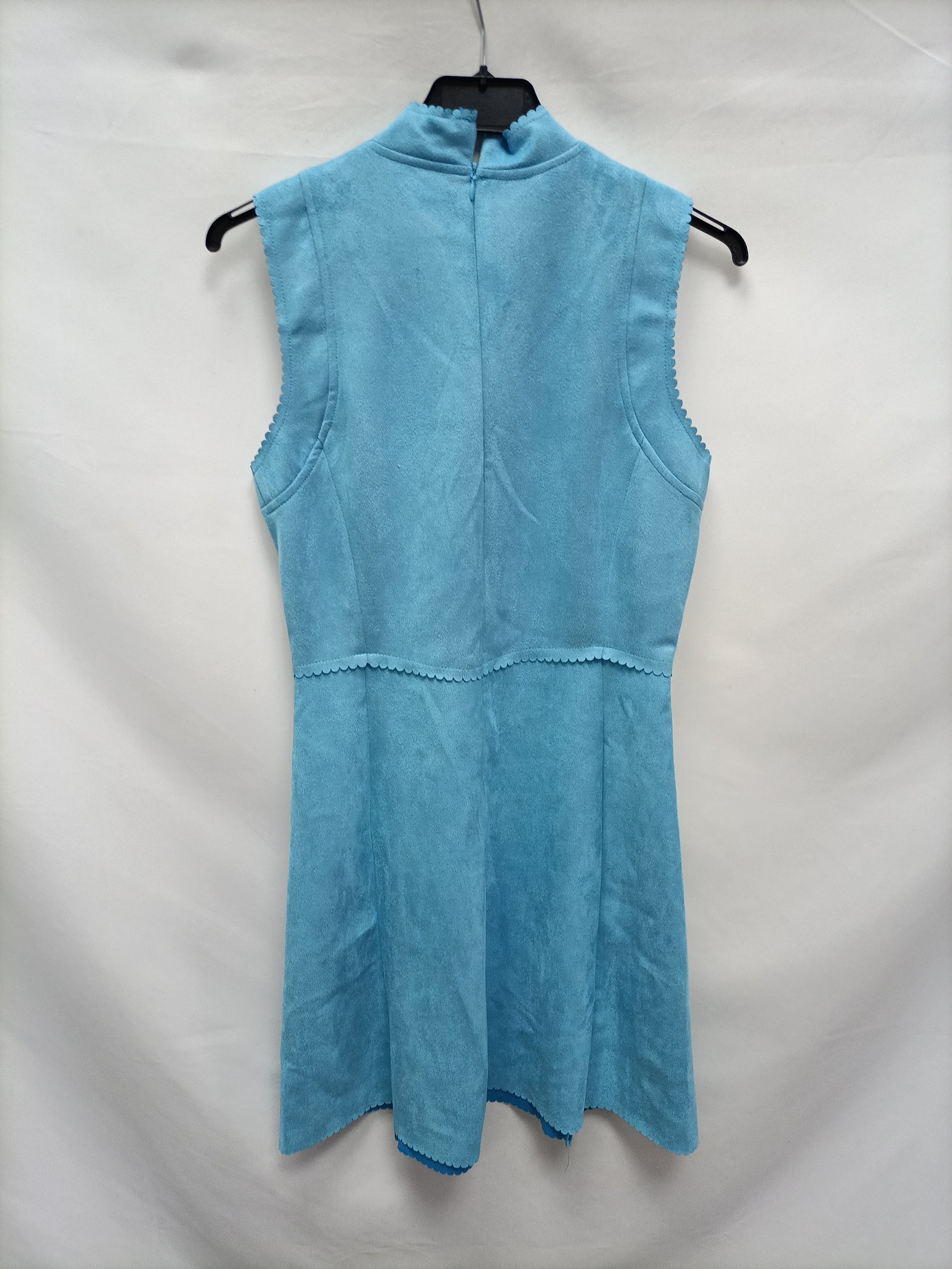 SFERA. Vestido antelina azul T.s – market
