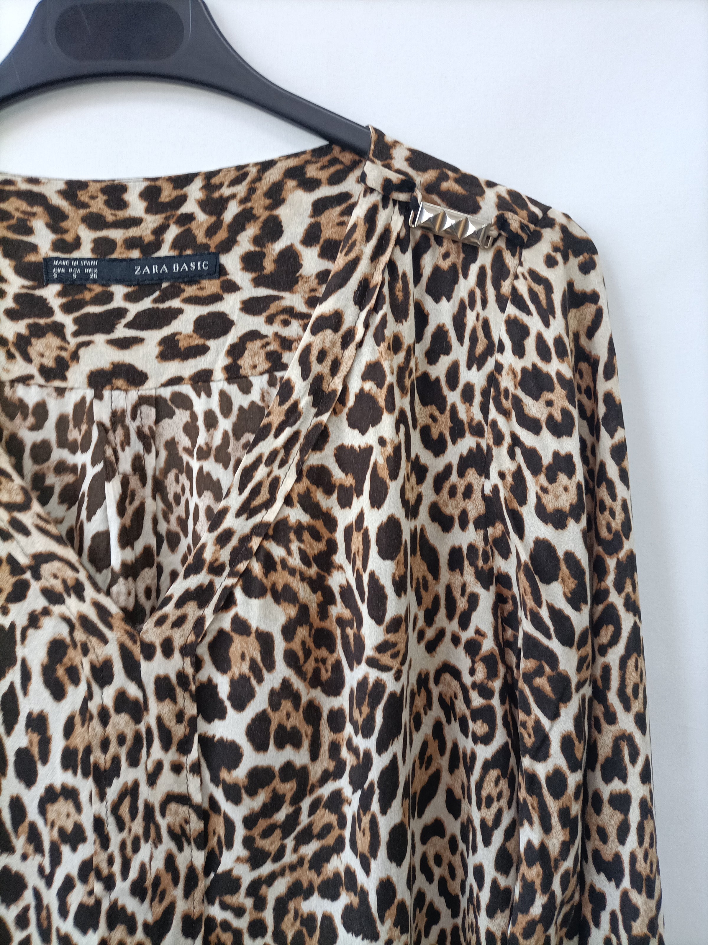 ZARA. Blusa animal print T.s – Hibuy