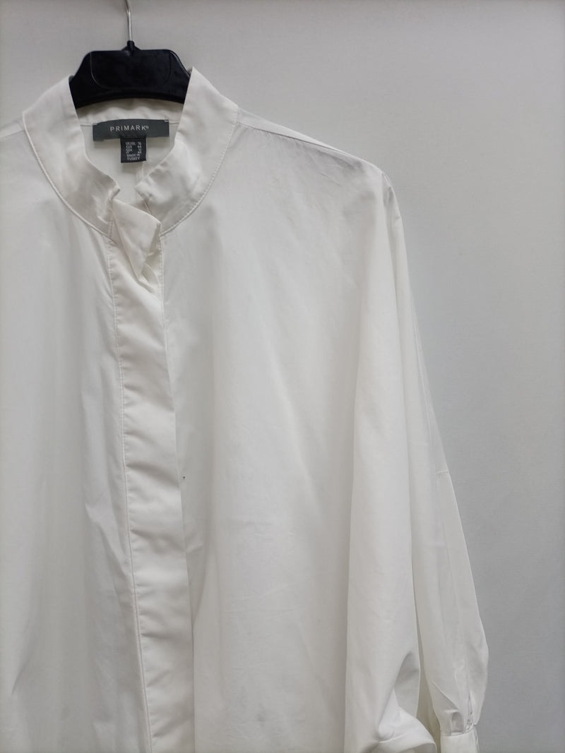 fragancia Beca Desviación PRIMARK.Camisa larga blanca t.44 – Hibuy market