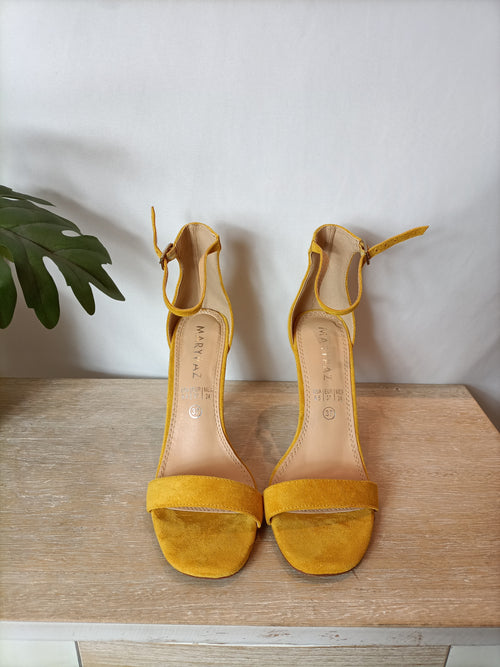 molestarse girar Maravilla MARYPAZ. Sandalias mostaza. T 37 – Hibuy market