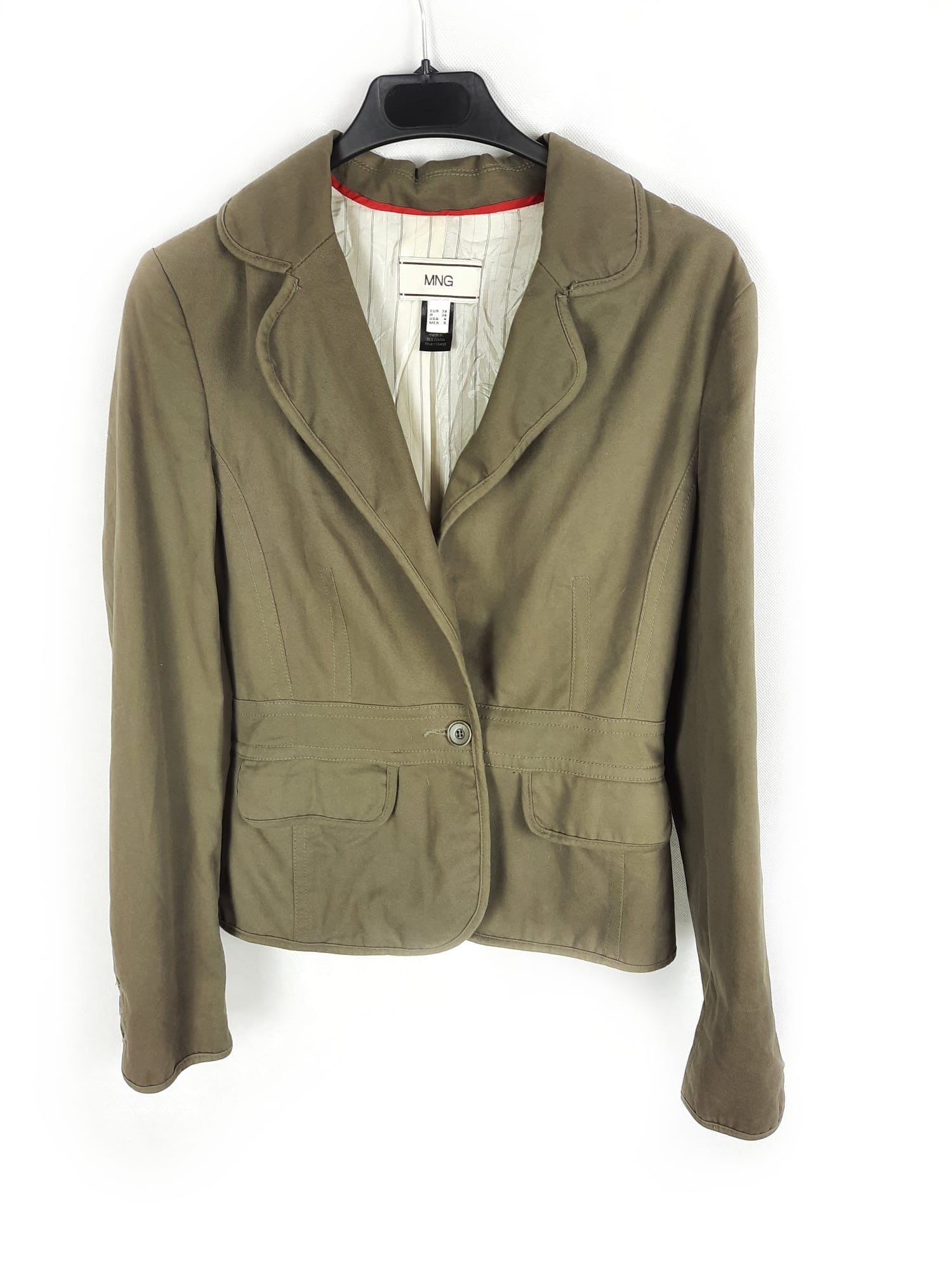 MANGO.Blazer verde T.38 – Hibuy