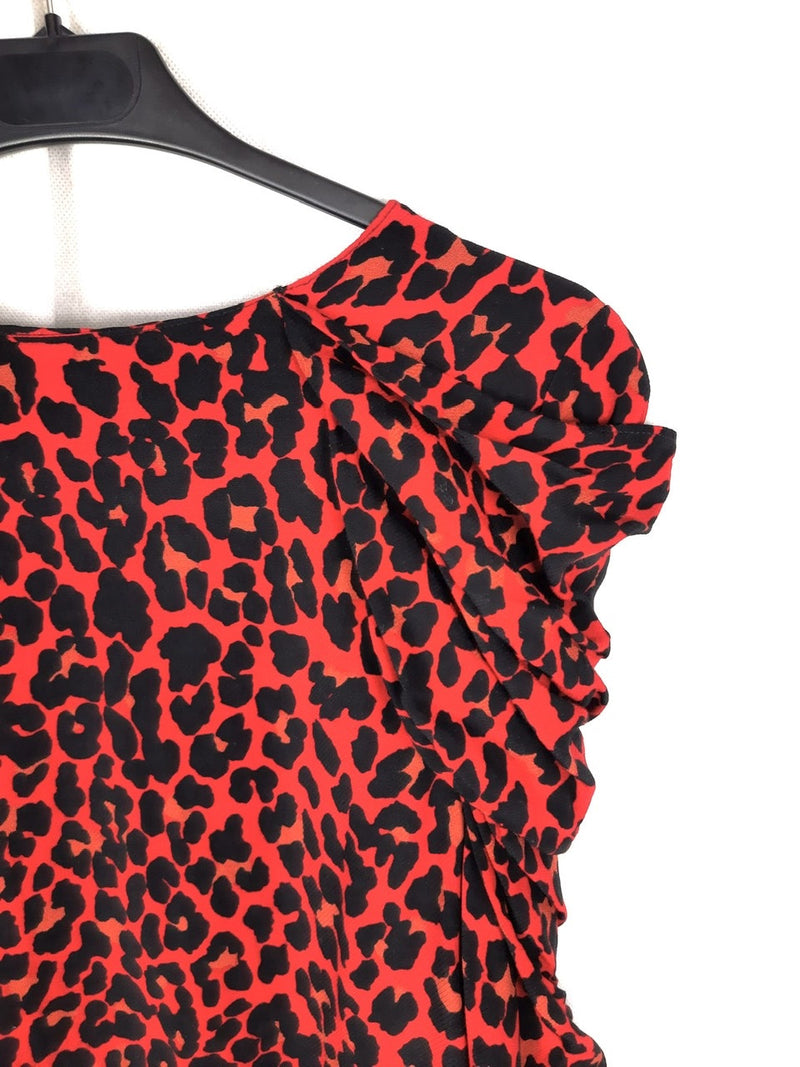 ZARA. roja animal print T.m –