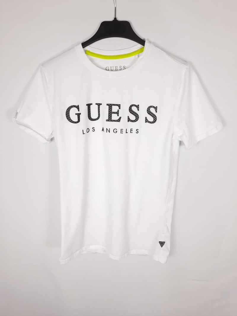 GUESS. camiseta manga corta blanca Hibuy