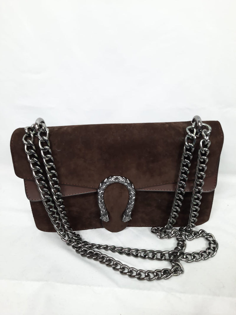 OTRAS.Bolso marrón cadena (imitación gucci) – market