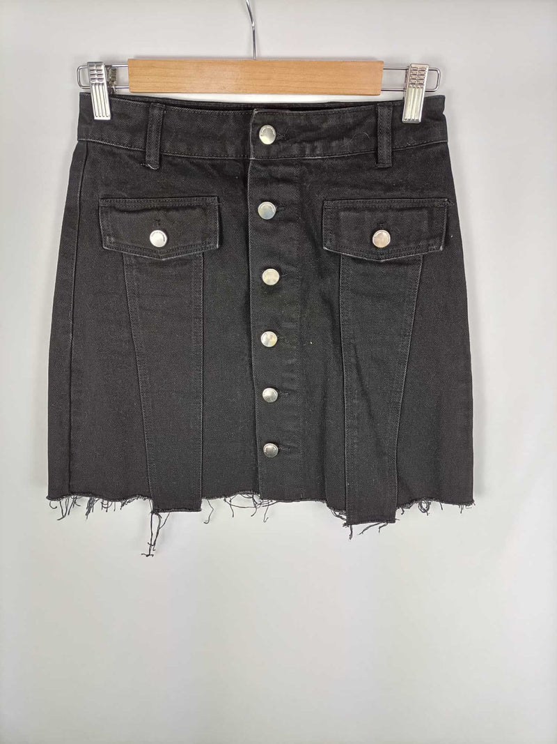 Falda corta denim negra T.xs – Hibuy market