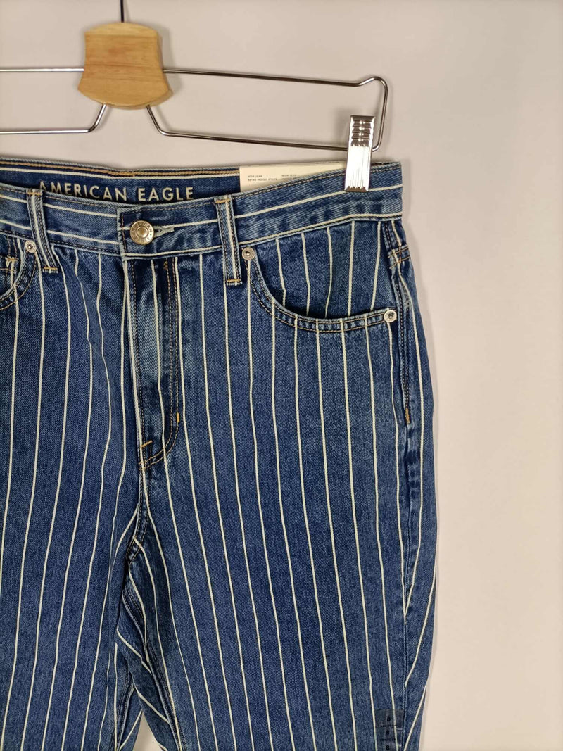 Impresionismo tobillo escándalo AMERICAN EAGLE. Jeans de rayas T.40 – Hibuy market