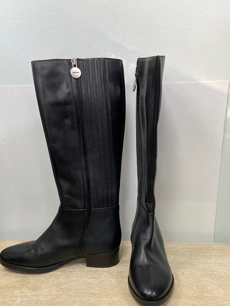 GEOX.Botas piel negras – Hibuy