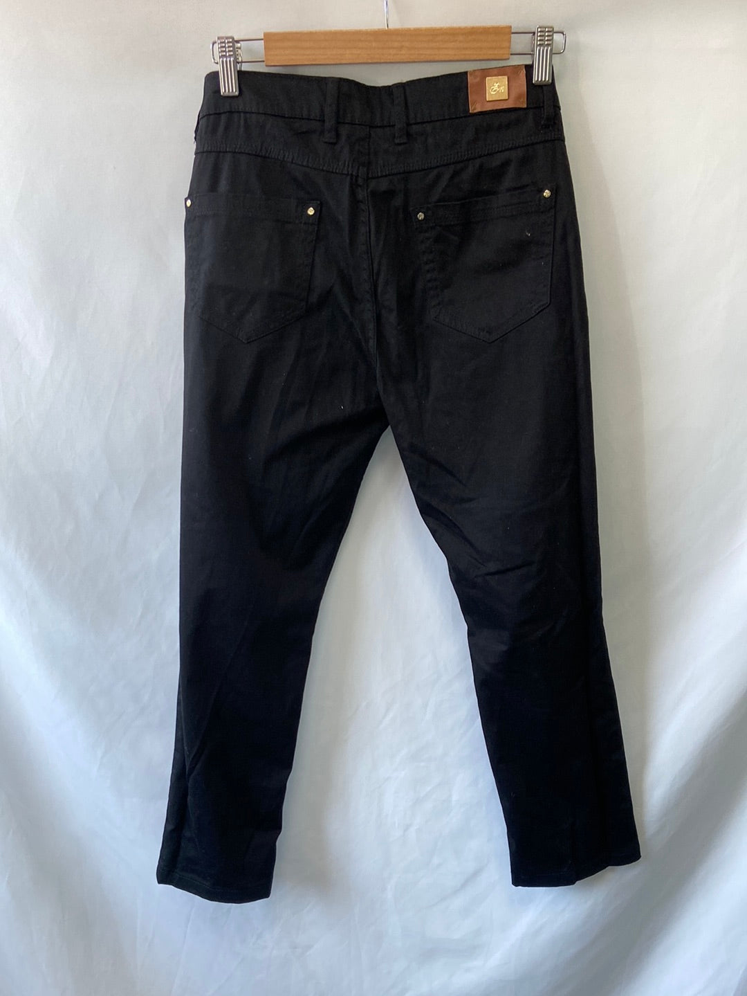 ZENDRA. Pantalón negro denim T.38 – market