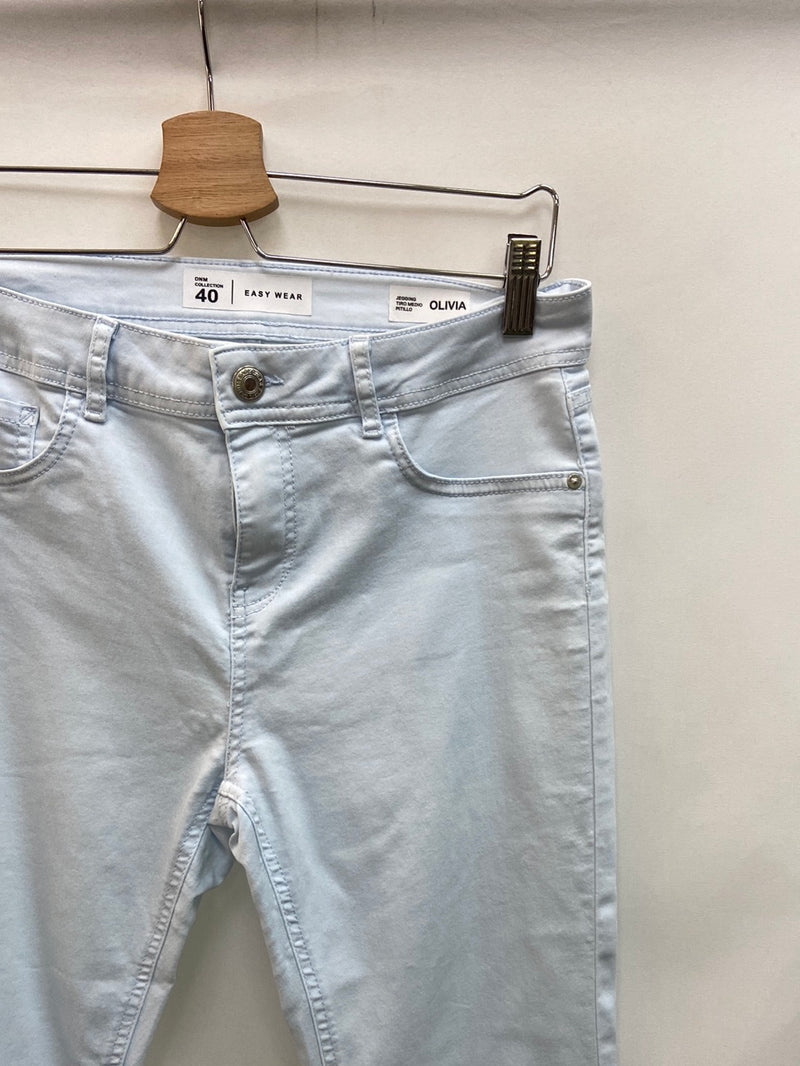 Oblongo Reducción de precios Permiso EASY WEAR.Pantalones azules clarito T.40 – Hibuy market