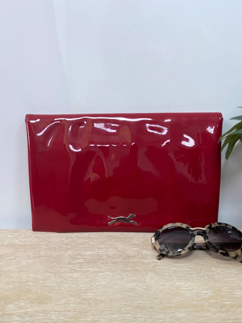 Y LOLA.Cartera roja grande mano Hibuy market