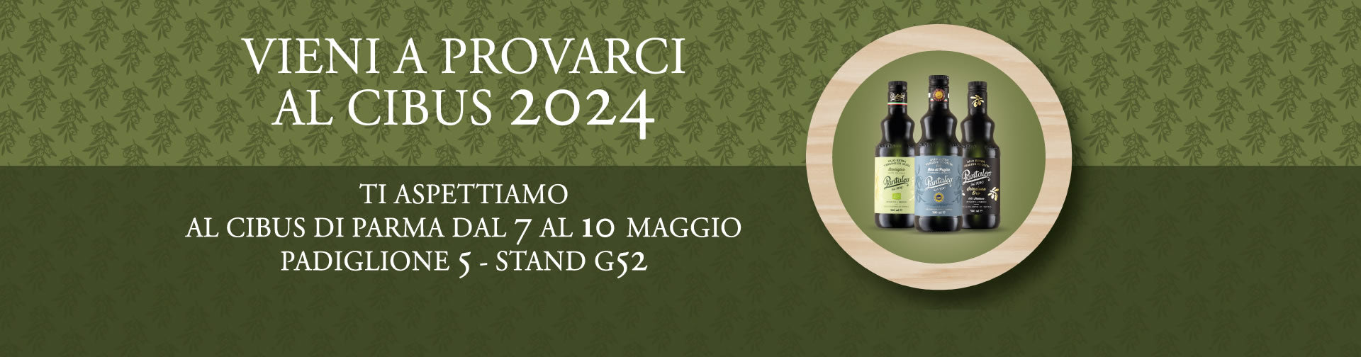 Pantaleo è al Cibus 2024. Parma, 7-10 maggio, Padiglione 5 - Stand G52.