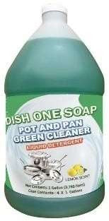 Dish One Pot and Pan Pink Cleaner- 4-1 gallon bottles/cs – Alpha