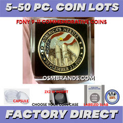 FDNY 9-11 Commemorative Coins for Sale-OSM Brands Warwick RI