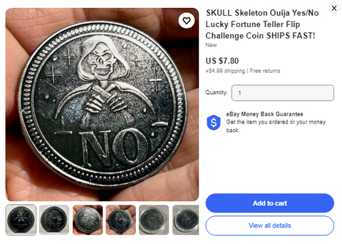 SKULL COINS ON EBAY-OCEAN STATE MINT EBAY STORE USA