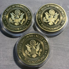 CIA-NSA-FBI CHALLENGE COIN LOT OF 3-GREAT DEAL