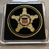 Secret Service Challenge Coin Presidential POTUS Trump Obama Biden VP WITH CASE!