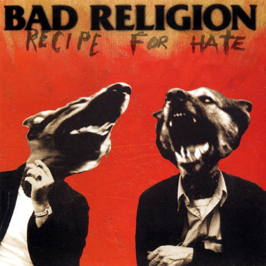 BAD RELIGION 'Recipe For Hate' LP POISON CITY RECORDS