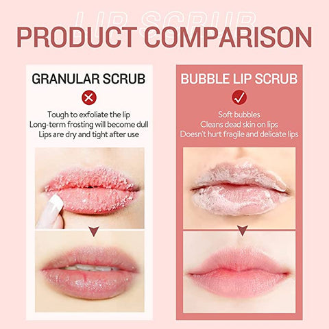 LIPSPA Bubble Moisturizing LipScrub 