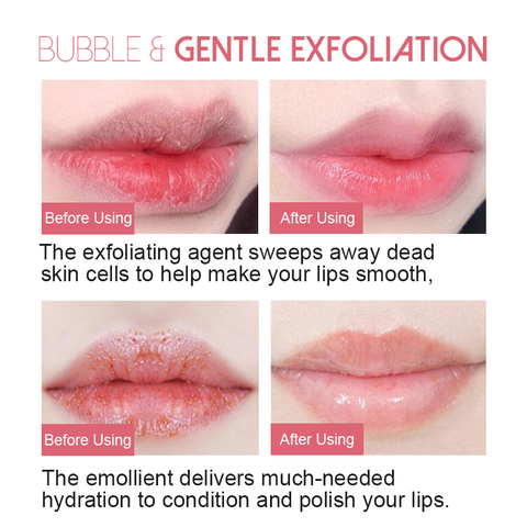 LIPSPA Bubble Moisturizing LipScrub 