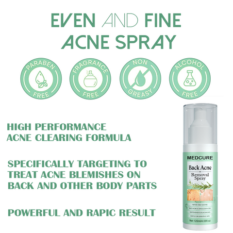 MEDCure BackAcne Removal Spray 